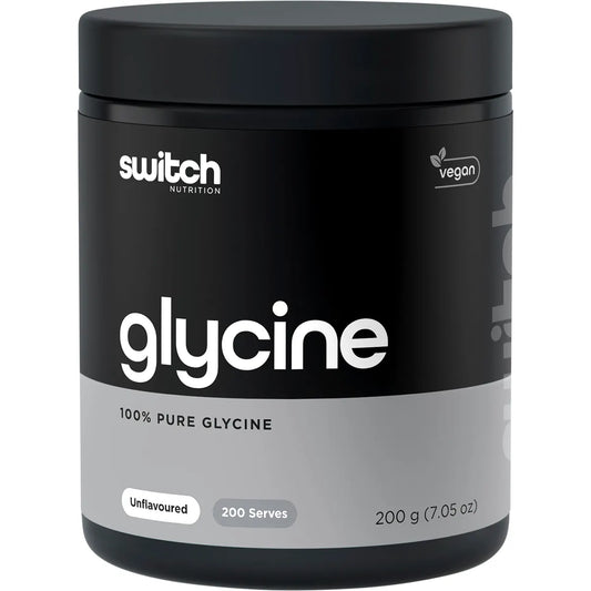 Switch Nutrition Glycine 100% Pure Glycine 200g (200 Serves)