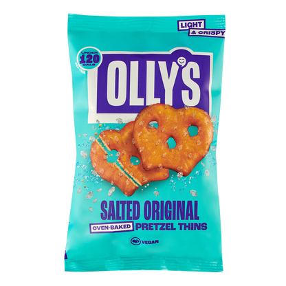 Olly's Pretzel Thins 140g, Original Salted Flavour