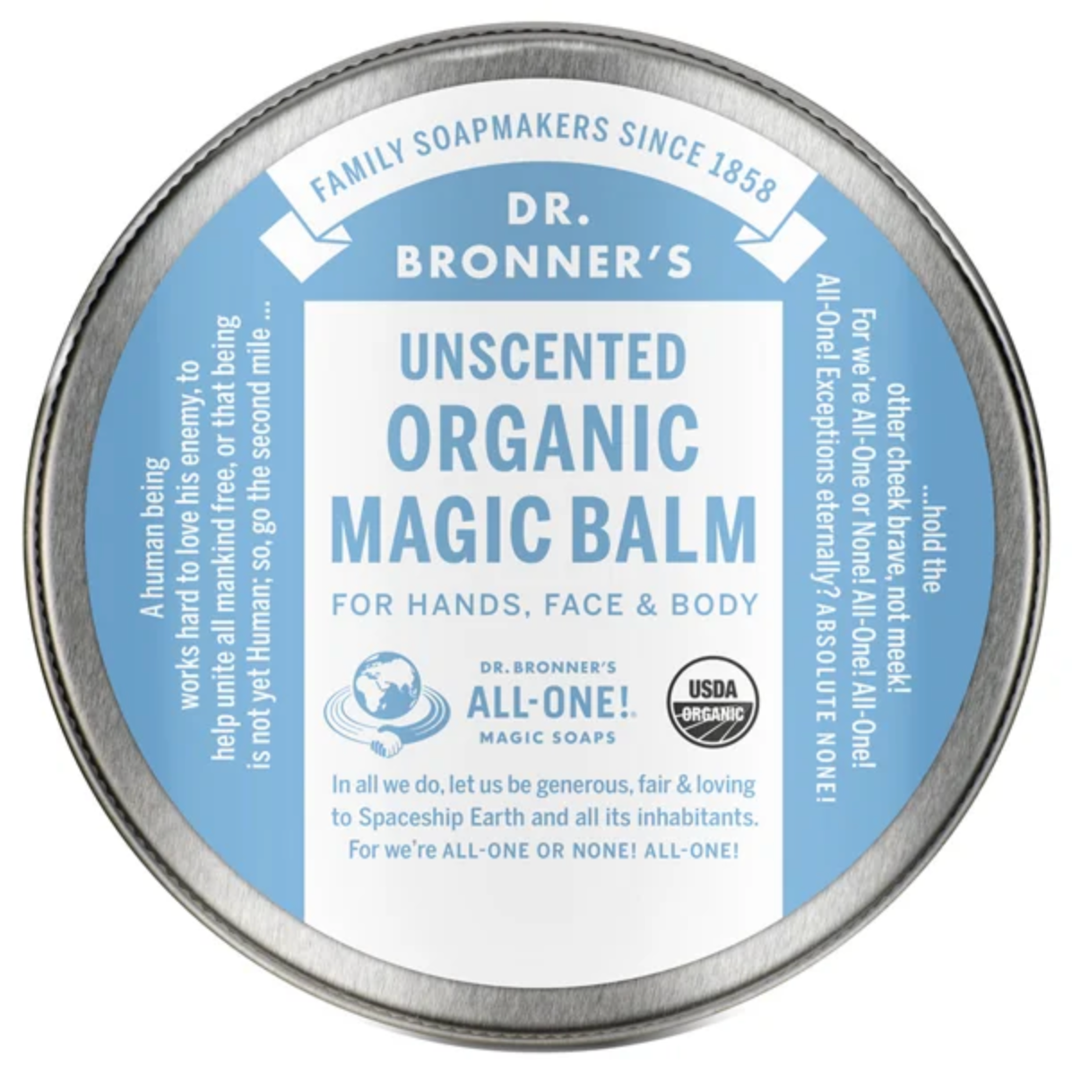 Dr Bronner's Organic Magic Balm 57g, Unscented