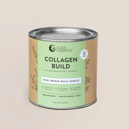 Nutra Organics Collagen Build 225g Or 450g, Unflavoured