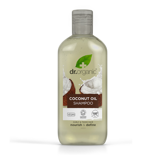 Dr Organic Shampoo 265ml, Coconut Oil {Nourish & Define}
