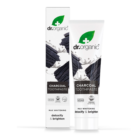 Dr Organic Toothpaste 100ml, Activated Charcoal {Detoxify & Brighten}