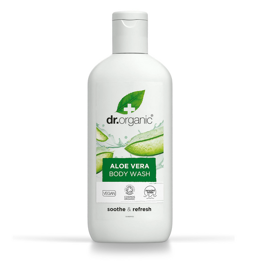 Dr Organic Body Wash 250ml, Aloe Vera