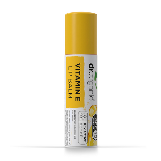 Dr Organic Lip Balm SPF 15, Vitamin E