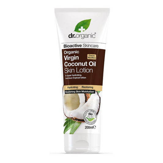 Dr Organic Body Lotion 200ml, Virgin Coconut Oil Organic {Nourishing}