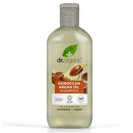 Dr Organic Shampoo 265ml, Moroccan Argan Oil