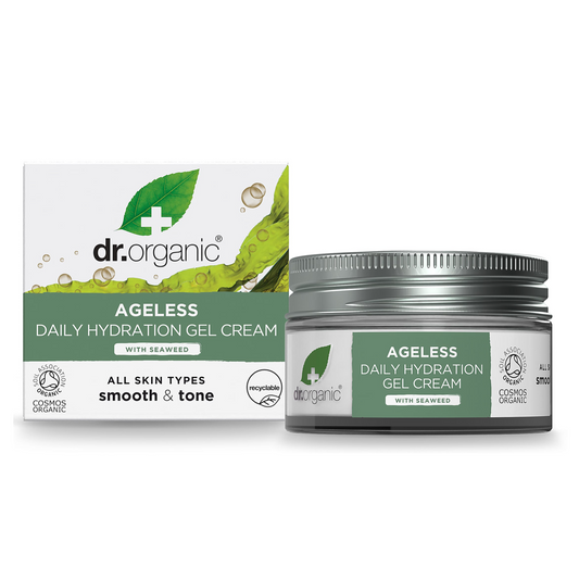 Dr Organic Ageless Daily Hydration Gel Cream 50ml, Seaweed {Smooth & Tone}
