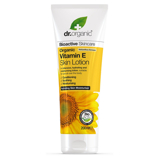 Dr Organic Body Lotion 200ml, Vitamin E {Fortify & Hydrate}