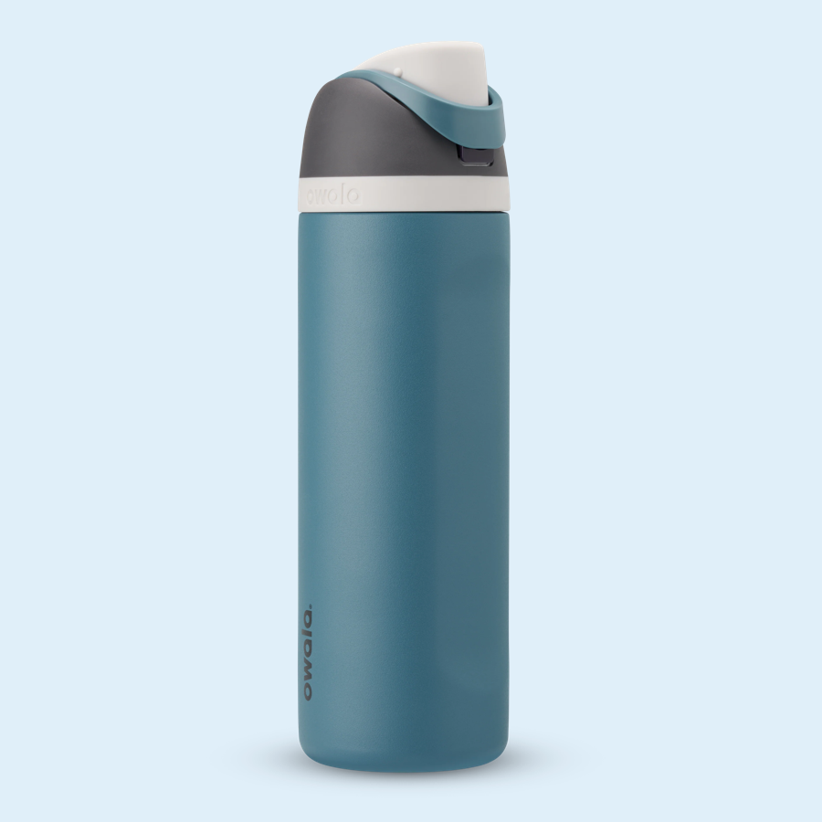 Owala FreeSip Stainless Steel Water Bottle 24oz, 32oz Or 40oz, Blue Oasis