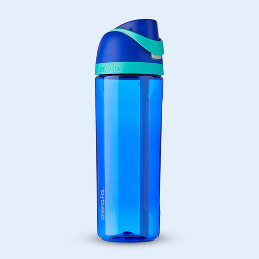 Owala FreeSip Tritan Water Bottle 25oz, Smooshed Blueberry