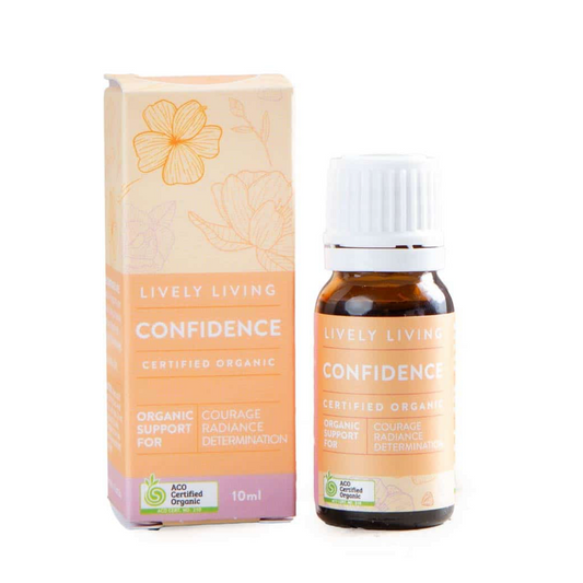 Lively Living Organic Essential Oil 10ml, Confidence Blend