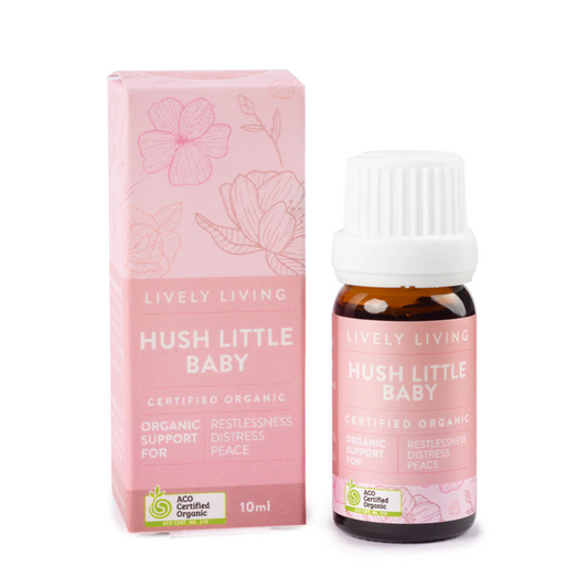Lively Living Organic Essential Oil 10ml, Hush Little Baby Blend