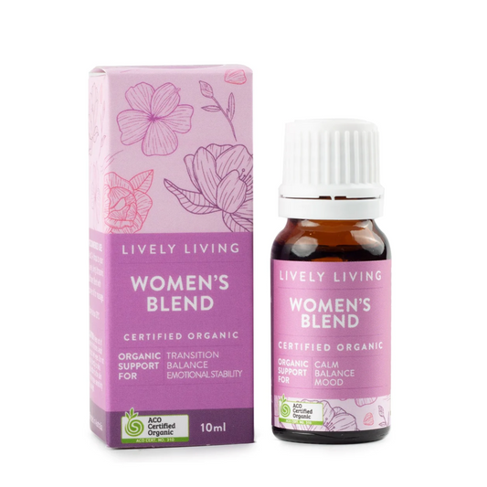 Lively Living Organic Essential Oil 10ml, Women's Blend