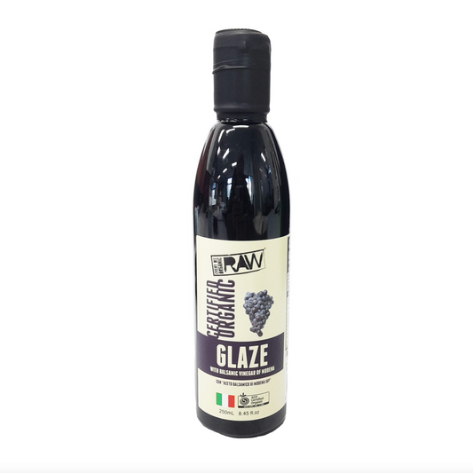 Every Bit Organic Raw Vinegar 250ml, Balsamic Glaze