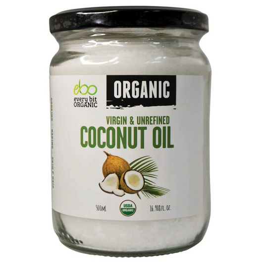 Every Bit Organic Coconut Oil 500ml, Virgin & Unrefined