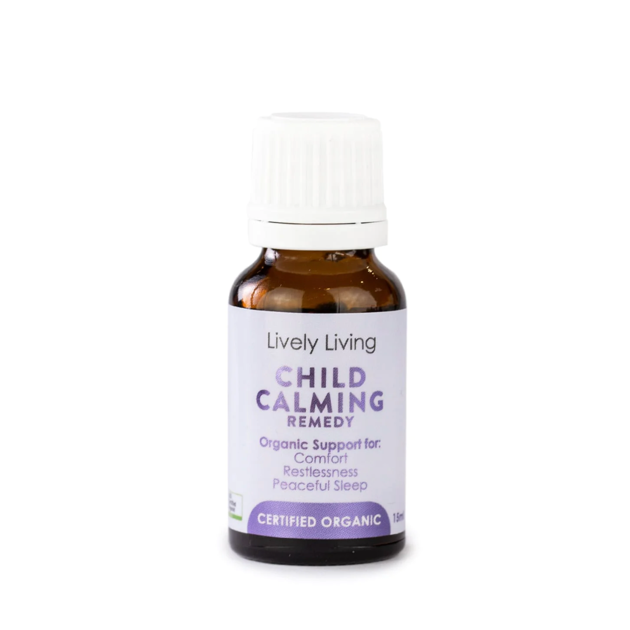 Lively Living Organic Essential Oil Blend 15ml, Child Calming