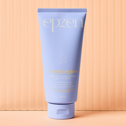 EpZen Natural Exfoliating Body Scrub 200mL, Energise Glow