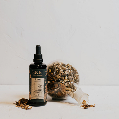 Enki Apothecary Reishi Mushroom Tonic 50mL, For Sleep & Nervous System