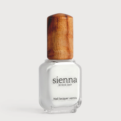 Sienna Byron Bay Nail Polish 10ml, Witner {Crisp White}