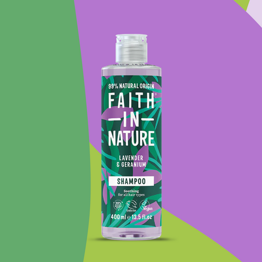 Faith In Nature Lavender & Geranium Shampoo 400ml {Soothing}