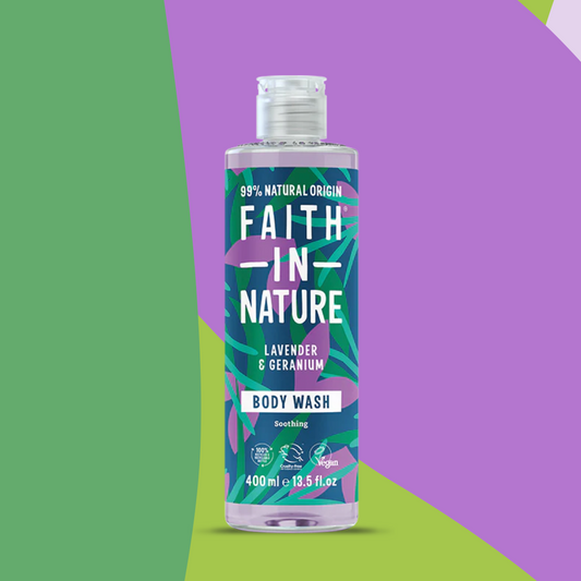 Faith In Nature Lavender & Geranium Body Wash 400ml {Soothing}