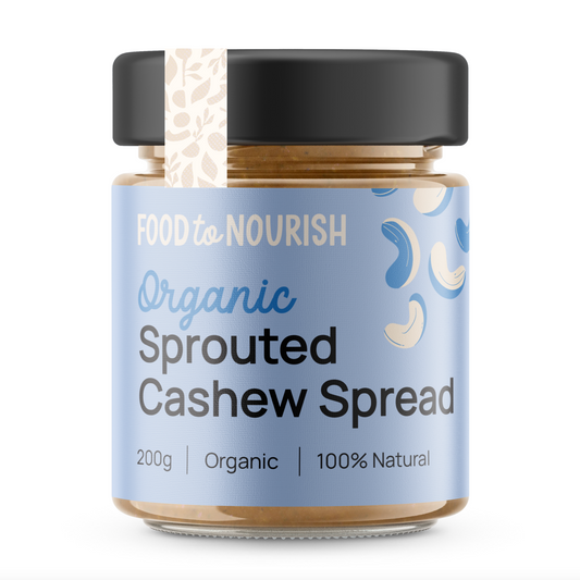 Food To Nourish Sprouted Nut Butter 200g, Cashew Spread