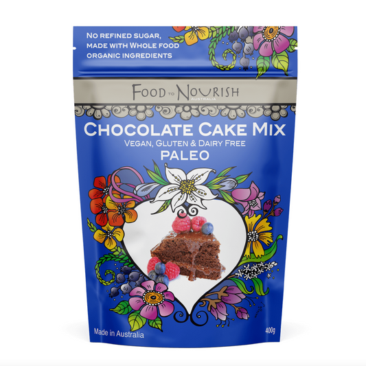 Food To Nourish Baking Mix 400g, Chocolate Cake Mix