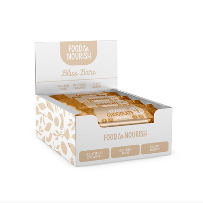 Food To Nourish Bliss Bar 40g Or Box of 12, Choc Peanut