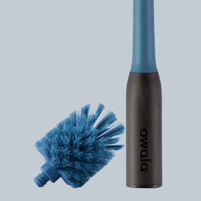 Owala 2-in-1 Bottle Brush, With A Twist N' Hide Straw, Smokey Blue