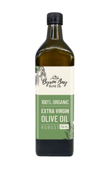 Byron Bay Olive Co. Extra Virgin Australian Olive Oil 750mL, Robust Flavour