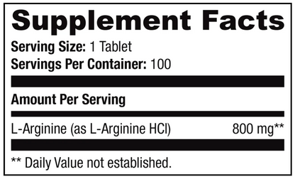 San Nutrition Arginine Supreme 100Tabs, Facilitates The Uptake Of Amino Acids & Glucose