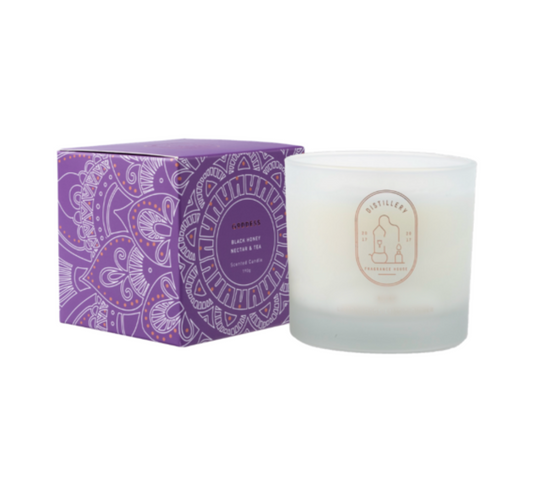 Distillery Fragrance House Triple Scented Soy Candle 190g, GODDESS; Black Honey Nectar & Tea