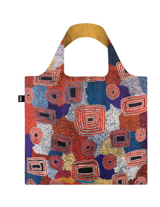 LOQI Shopping Bag, Water Dreaming by Nangala