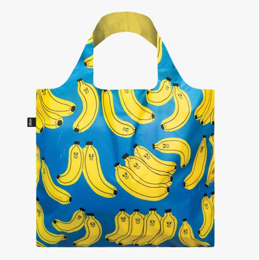 LOQI Shopping Bag, Bad Bananas by Tess Smith-Roberts