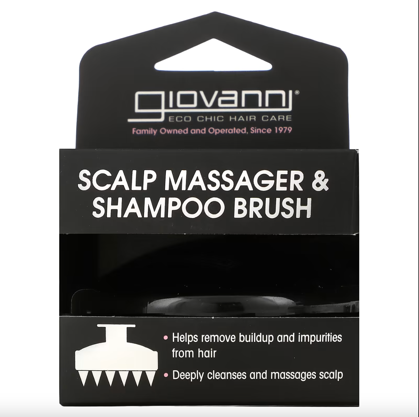 Giovanni Scalp Massager & Shampoo Brush, Relaxing & Cleansing {For All Hair Types}