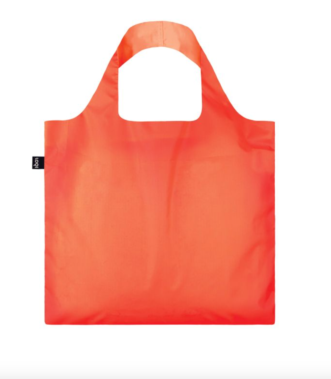 LOQI Shopping Bag, Neon Dark Orange