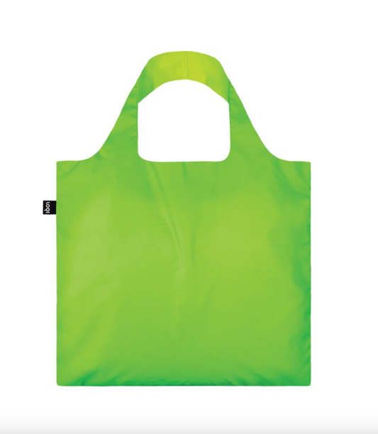 LOQI Shopping Bag, Neon Green