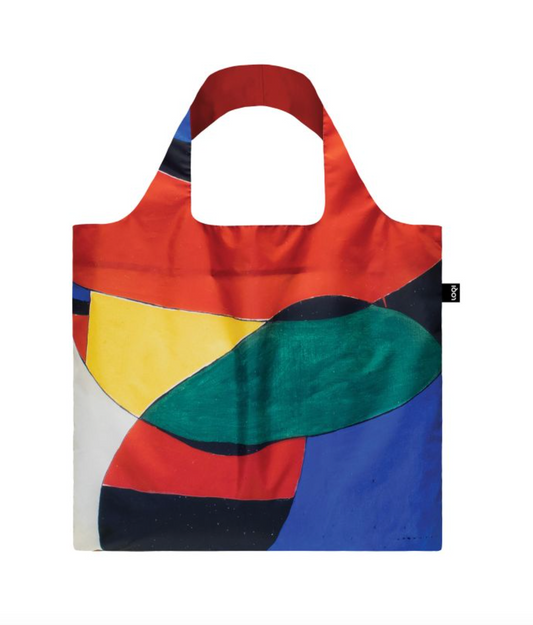 LOQI Shopping Bag, Woman & Bird by Miro (reversible)