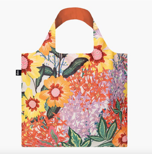 LOQI Shopping Bag, Thai Floral by Pomme Chan