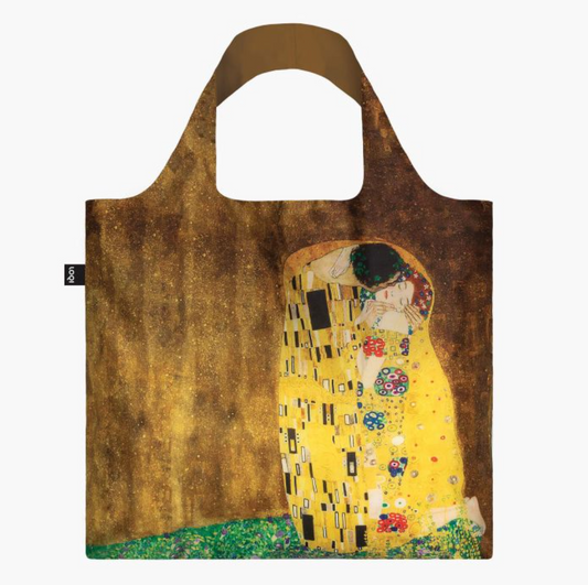 LOQI Shopping Bag, The Kiss by Gustav Klimt