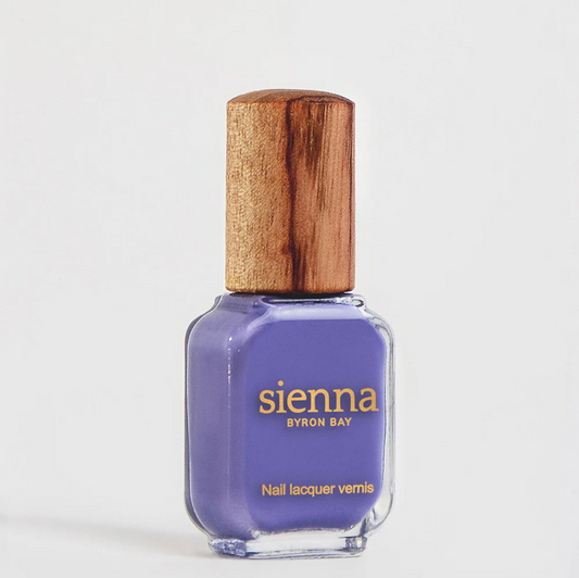 Sienna Byron Bay Nail Polish 10ml, Gentle {Mid-tone Blue Lilac}