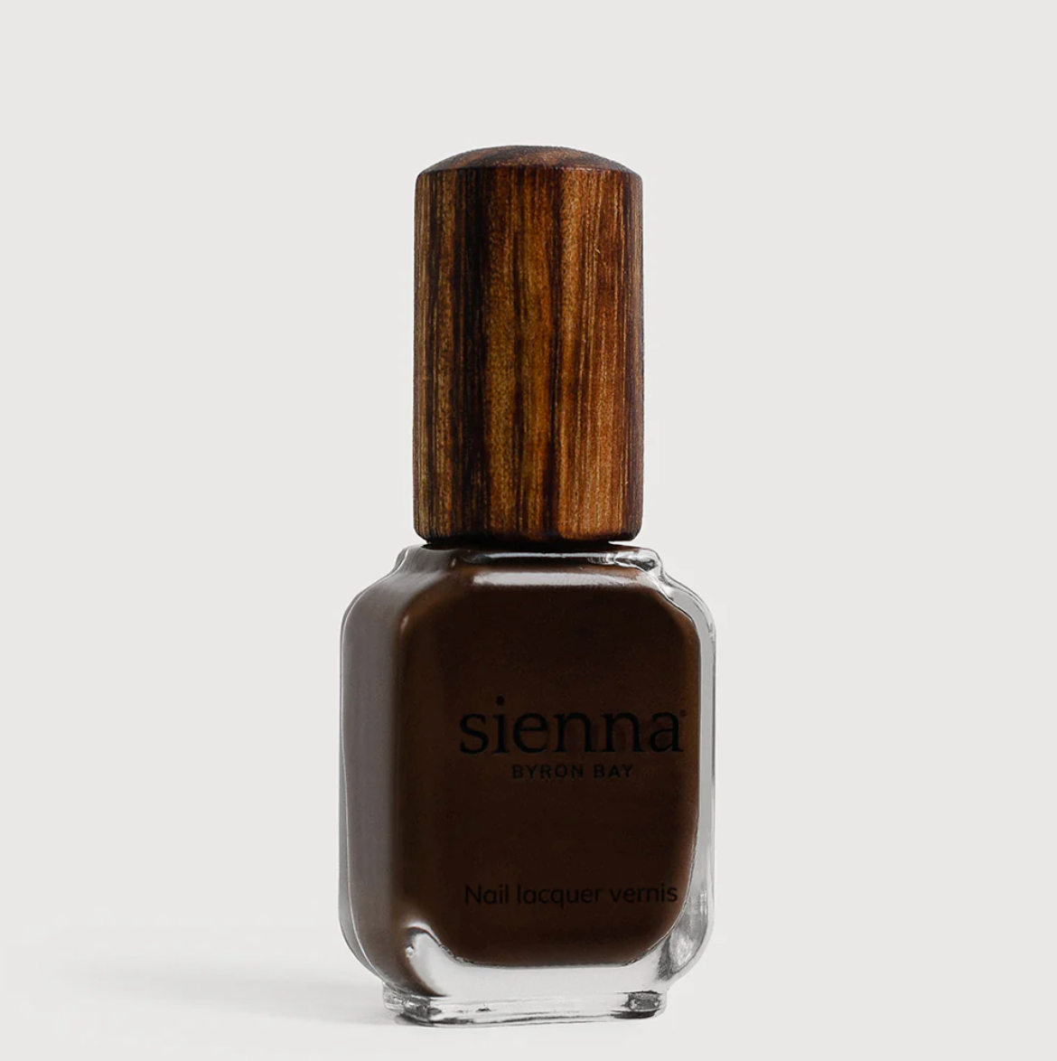 Sienna Byron Bay Nail Polish 10ml, Majestic {Dark Chocolate Brown}