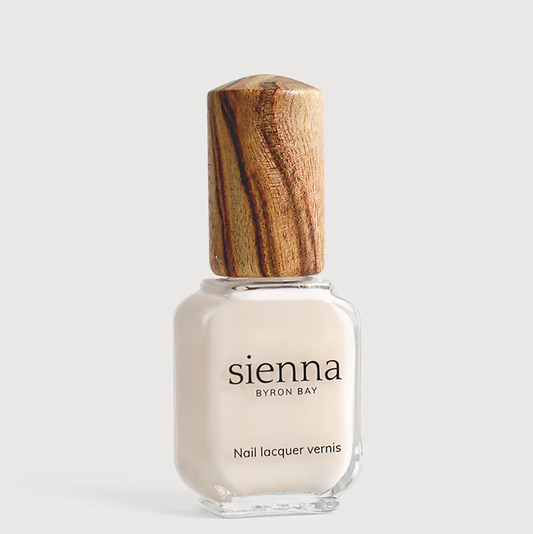 Sienna Byron Bay Nail Polish 10ml, Hope {Milky Sheer White}