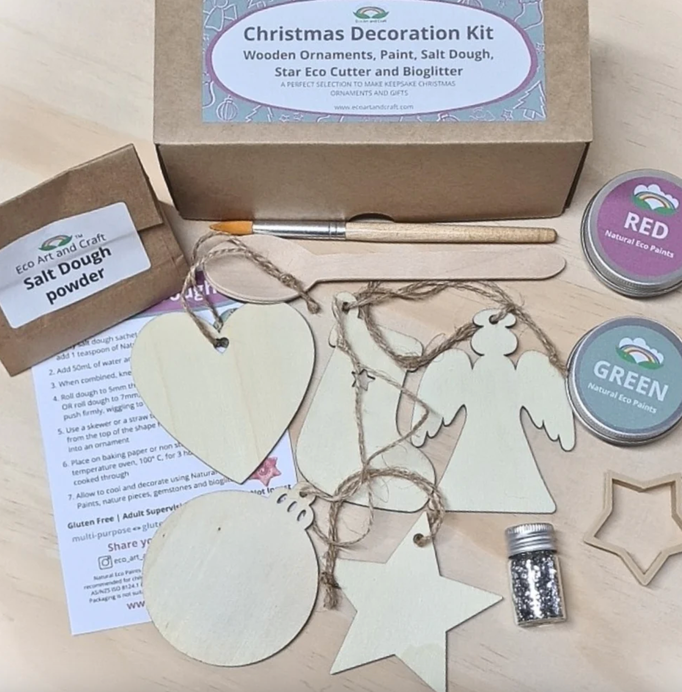 Eco Art & Craft, Christmas Decoration Kit