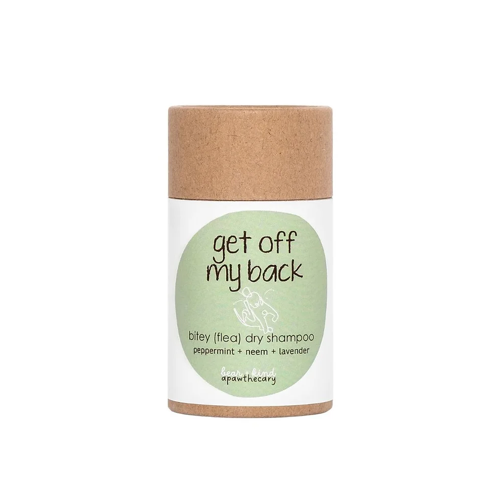 Bear + Kind Get Off My Back Bitey Flea Dry Shampoo 60g, With Neem & Peppermint