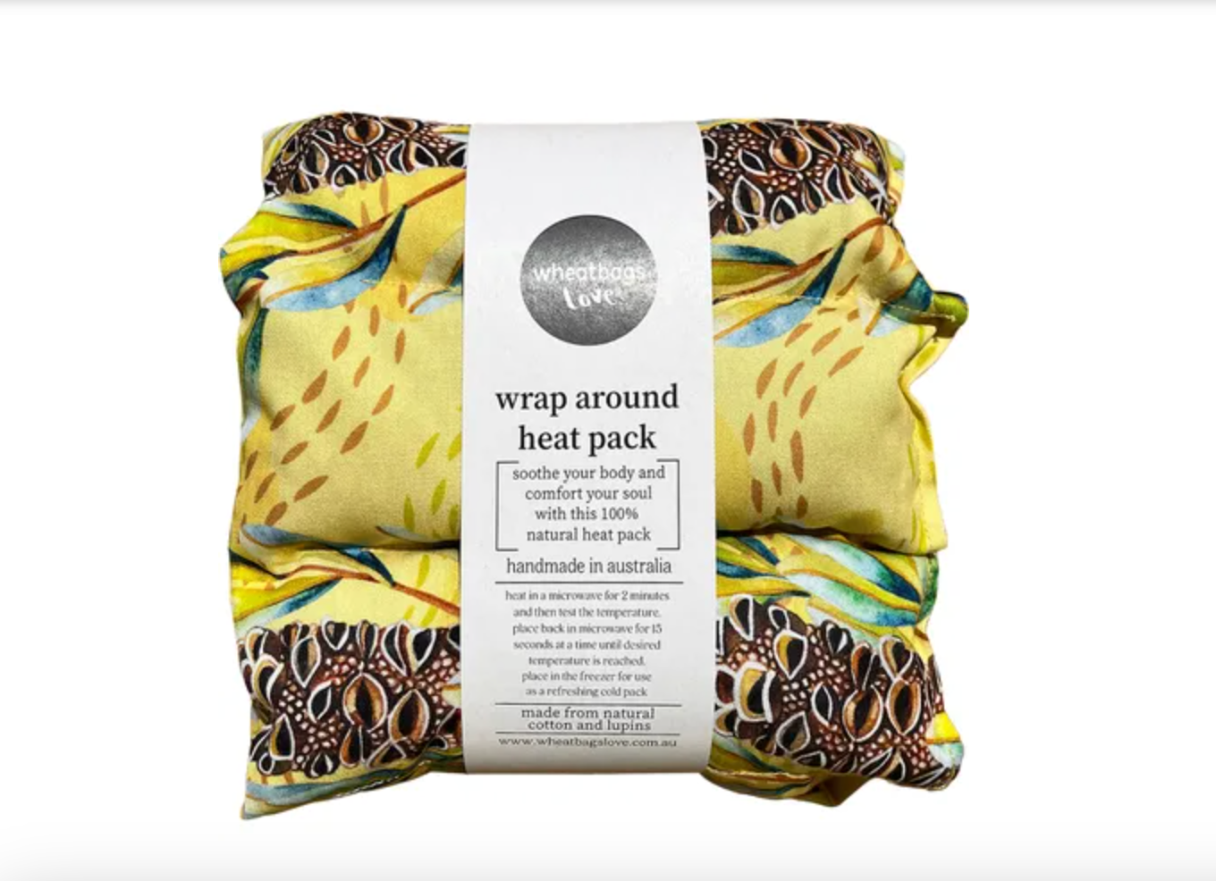 Wheatbags Love Wrap Around Heat & Cold Pack, Please Select Your Design