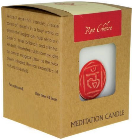 Song Of India Chakra Collection Meditation Candles, Root Chakra