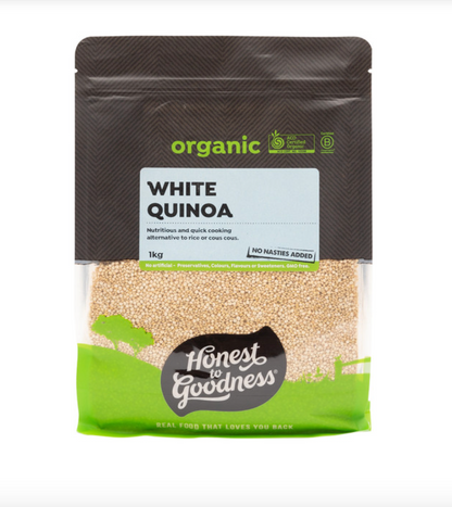 Honest To Goodness White Quinoa Grain 500g Or 1Kg, Gluten Free & Nutritious