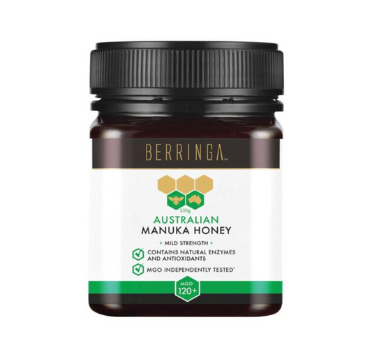 Berringa Australian Manuka Honey Mild Strength (MGO 120+) 250g Or 500g