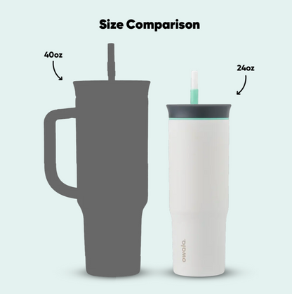 #NEW Owala Tumbler Stainless Steel Insulated 24oz, Cloudscape